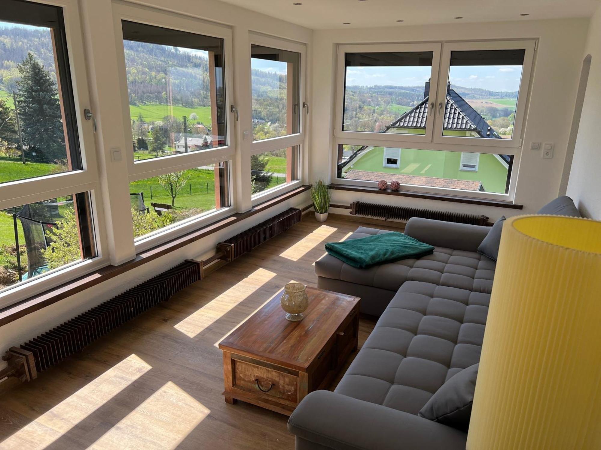 Ferienidylle Oberlausitz Apartment Arnsdorf  Bagian luar foto